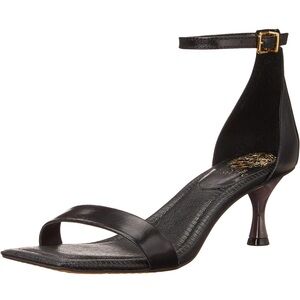 Vince Camuto Vinkely Black Ankle Strap Heels 7.5 New in box